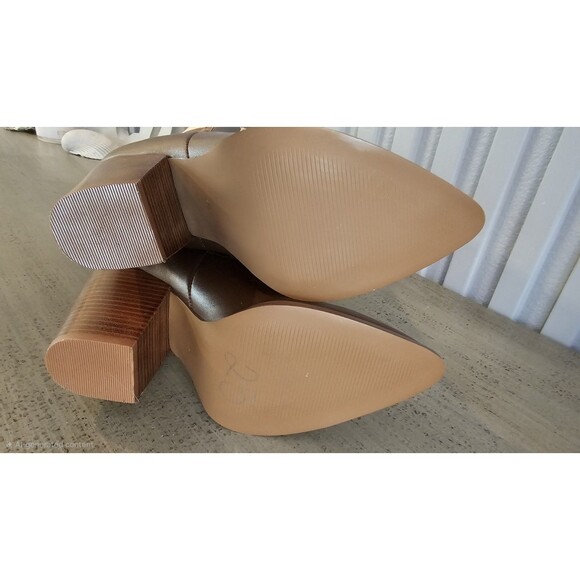 Steve Madden Real Leather Patchwork Western Boots Women’s NWOT Size 7 - Picture 3 of 10